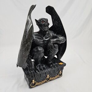 Animated Gargoyle Gatekeeper Prop Motion Activated w/ Sounds Vintage Halloween